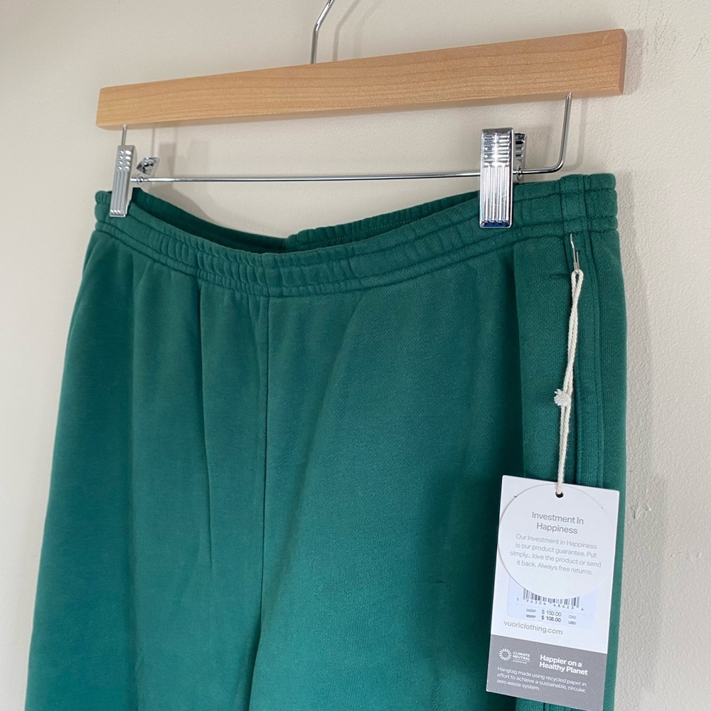 Vuori Sedona Straight Leg Sweatpant size S in Viridian - Picture 4 of 5